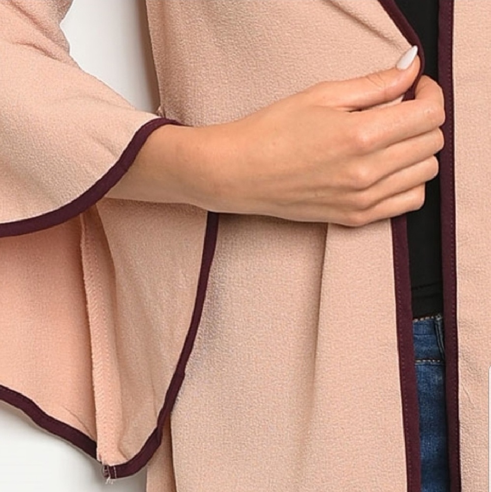 Last 1❗ Bell Sleeve Kimono Jacket - Picture 2 of 4